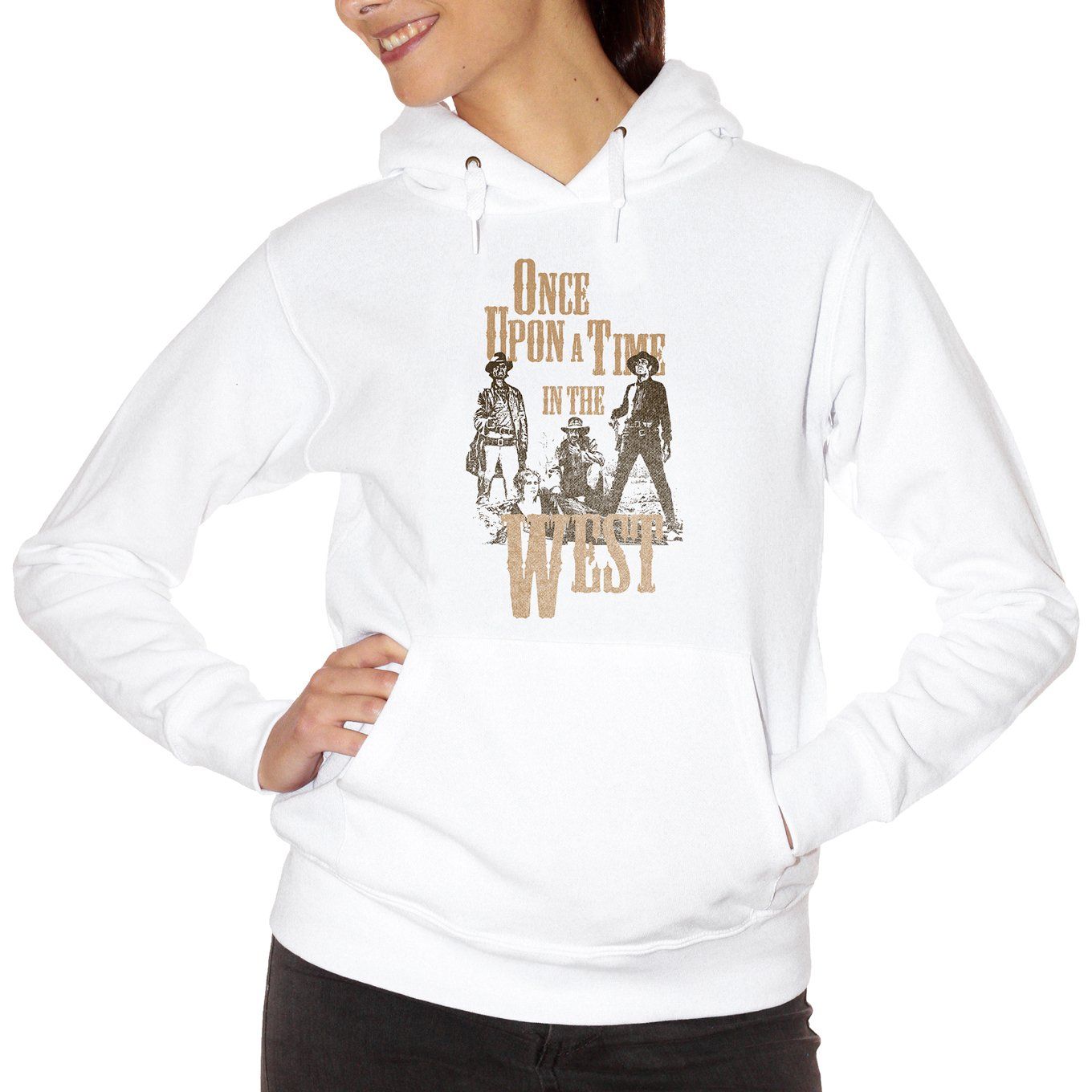 Gray Felpa C'Era Una Volta Il West Leone Morricone - FILM Choose ur color CucShop