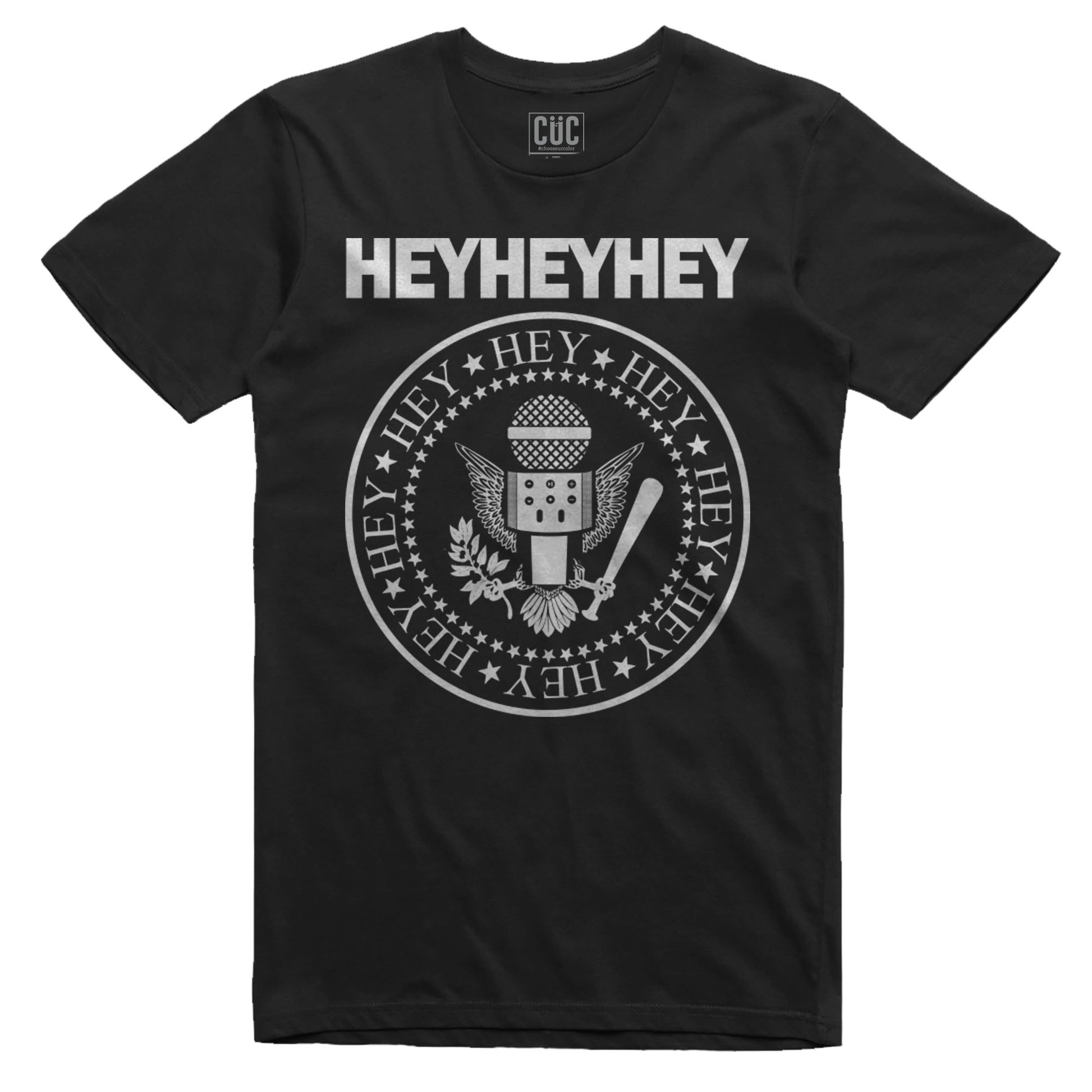 T-Shirt Lol - HEY HEY - Ramones Frank & Elio - #chooseurcolor - CUC chooseurcolor
