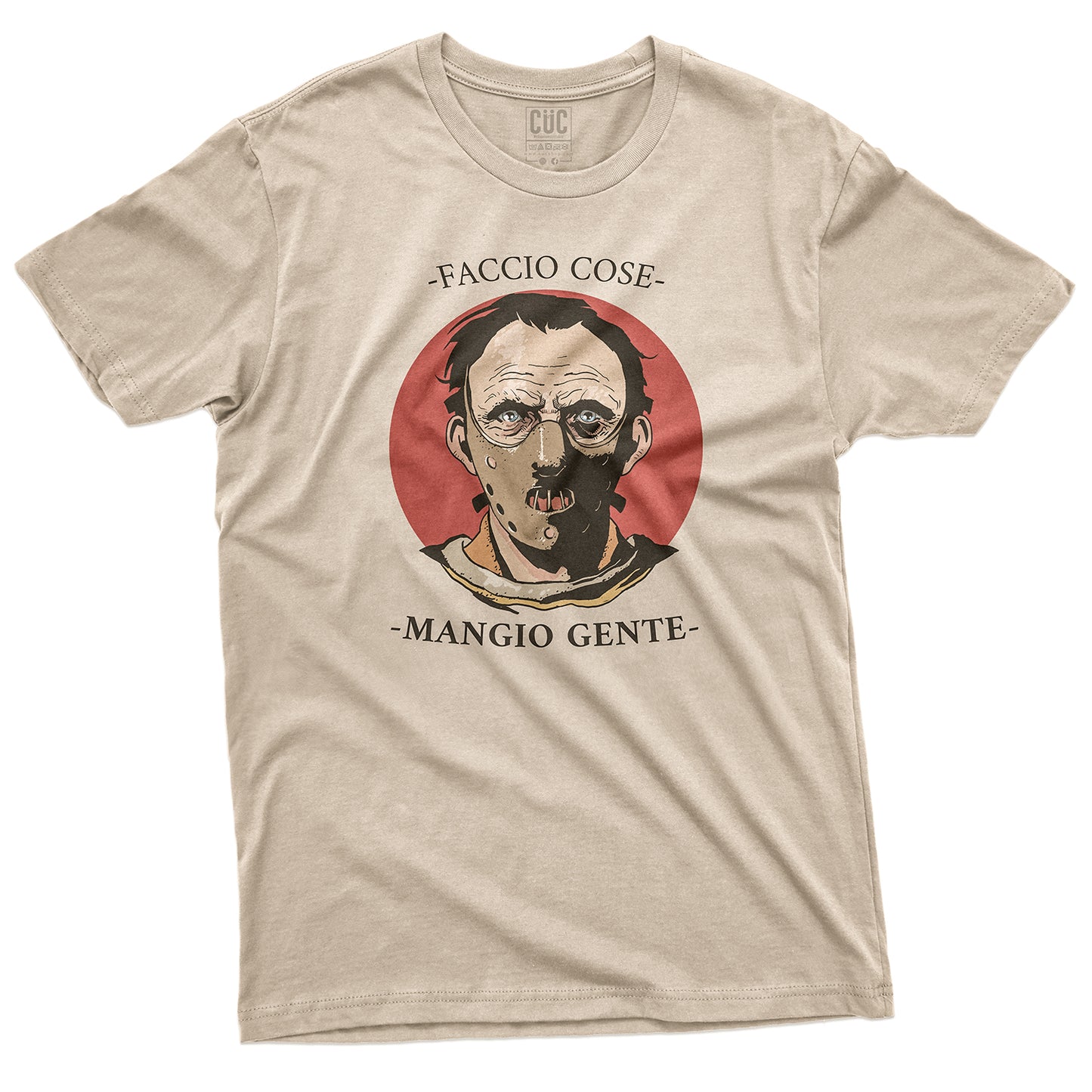 CUC T-Shirt HANNIBAL LECTER - FACCIO COSE - #chooseurcolor - CUC chooseurcolor