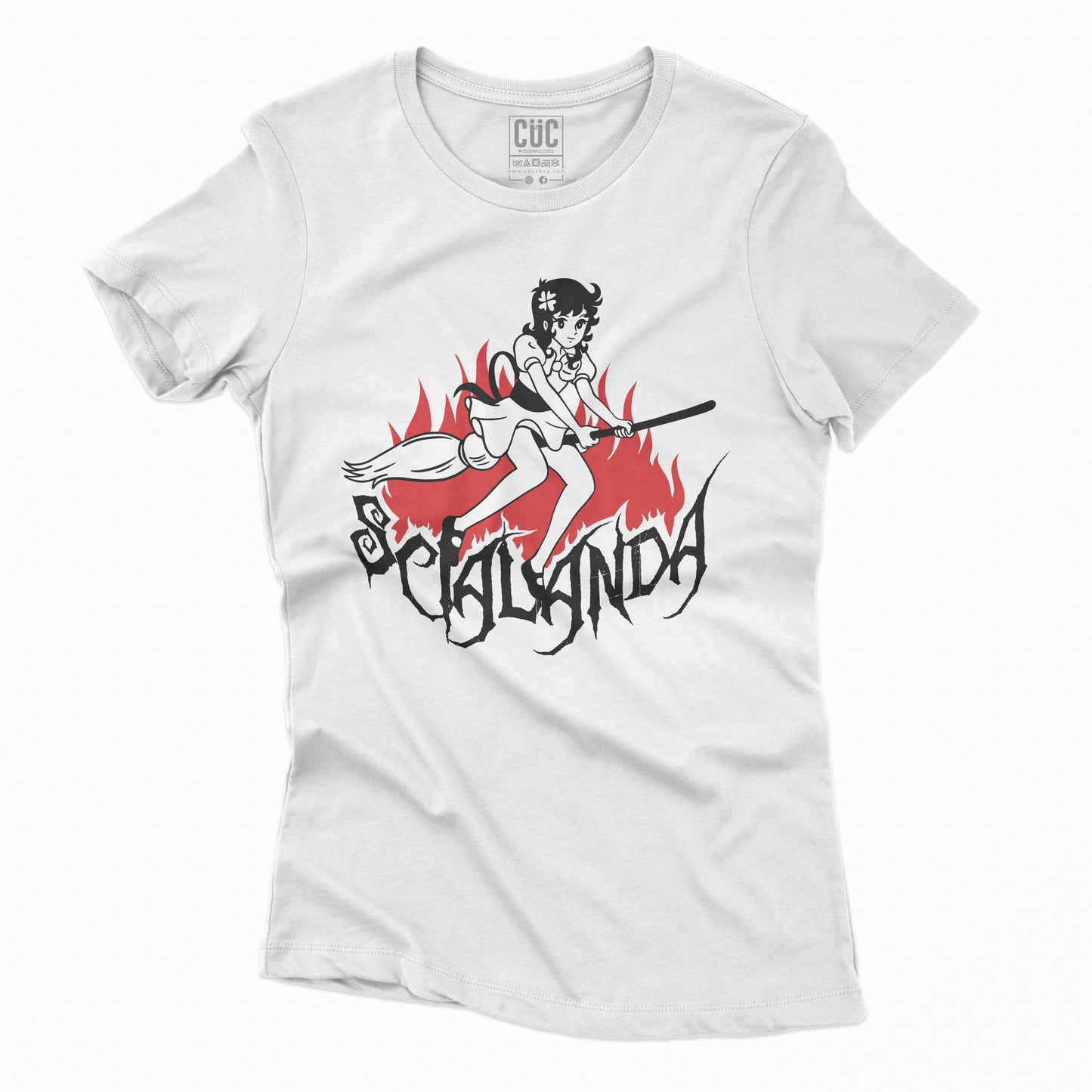 CUC T-Shirt - SCIALANDA - Bia- La Sfida della Magia - Cartoon anni 80 #chooseurcolor - CUC chooseurcolor