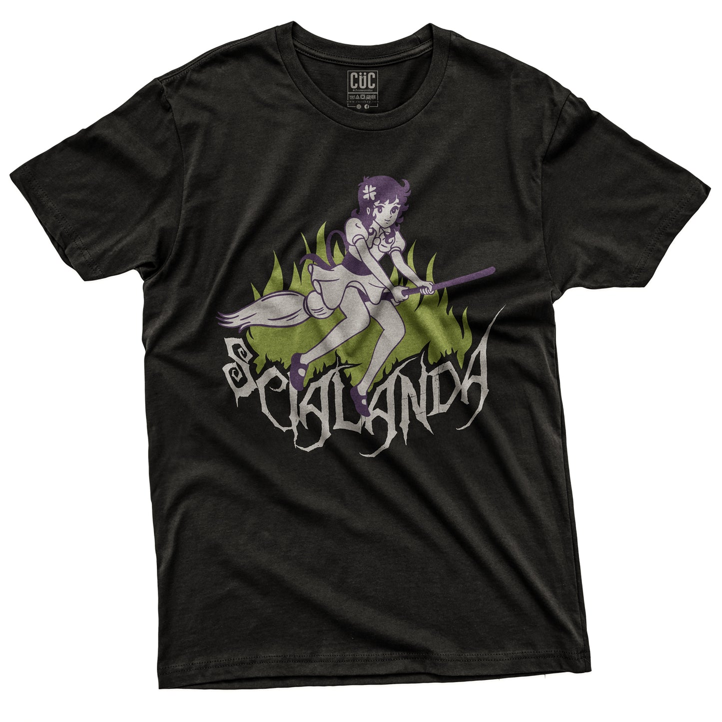 CUC T-Shirt - SCIALANDA BLACK - Bia- La Sfida della Magia - Cartoon anni 80 #chooseurcolor - CUC chooseurcolor