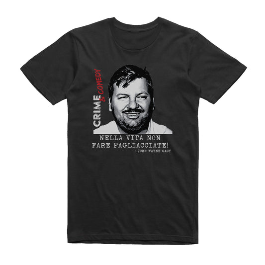 Crime & Comedy T-Shirt Serial Killer Series - Gacy- #chooseurcolor