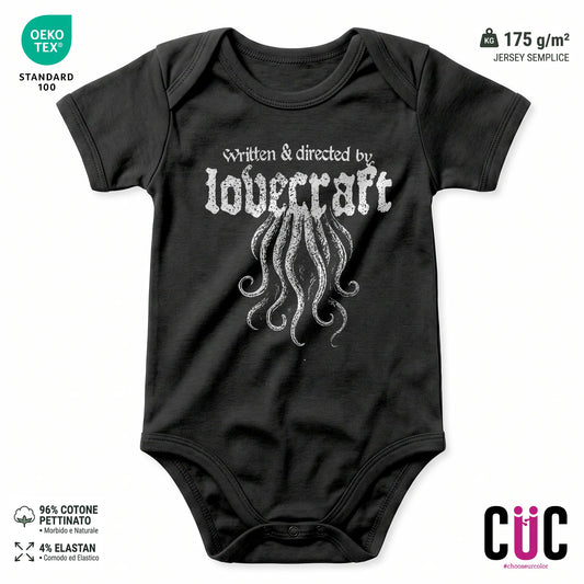 BODY BAMBINO CUC BODY BAMBINI WRITTEN & DIRECTED BY LOVECRAFT PERSONAGGI FAMOSI Nera M [IMGKEY:BLA:M:1]