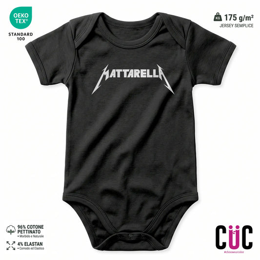 BODY BAMBINO CUC BODY BAMBINI METAL MATTARELLA PERSONAGGI FAMOSI Nera M [IMGKEY:BLA:M:1]