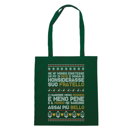 CUC SHOPPER Poesia Natalizia - PERSONAGGI FAMOSI - Natale - Patchani -  #chooseurcolor