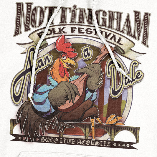 CUC Felpa Cappuccio NOTTINGHAM Folk Festival - Cantagallo - Robin Hood - #chooseurcolor