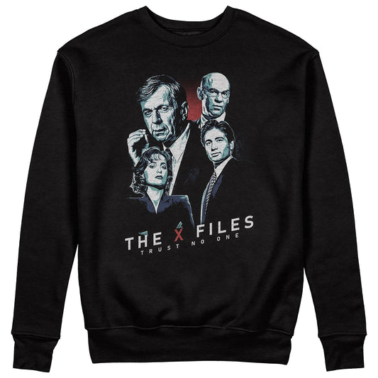 Felpa Girocollo X FILES - Serie TV - Cult - Trust no one #chooseurcolor