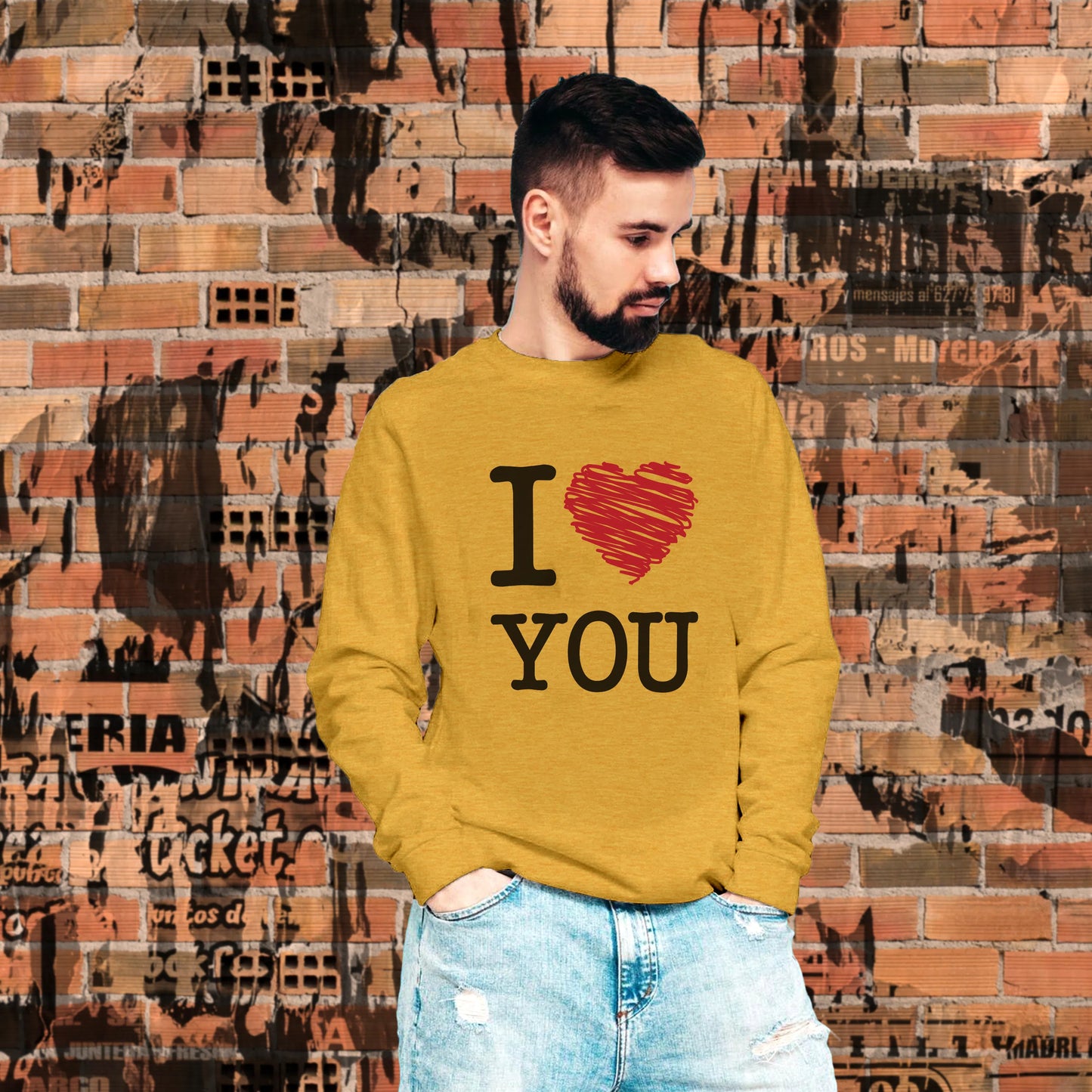 CUC GIROCOLLO SAN VALENTINO I LOVE YOU - Unisex #chooseurcolor