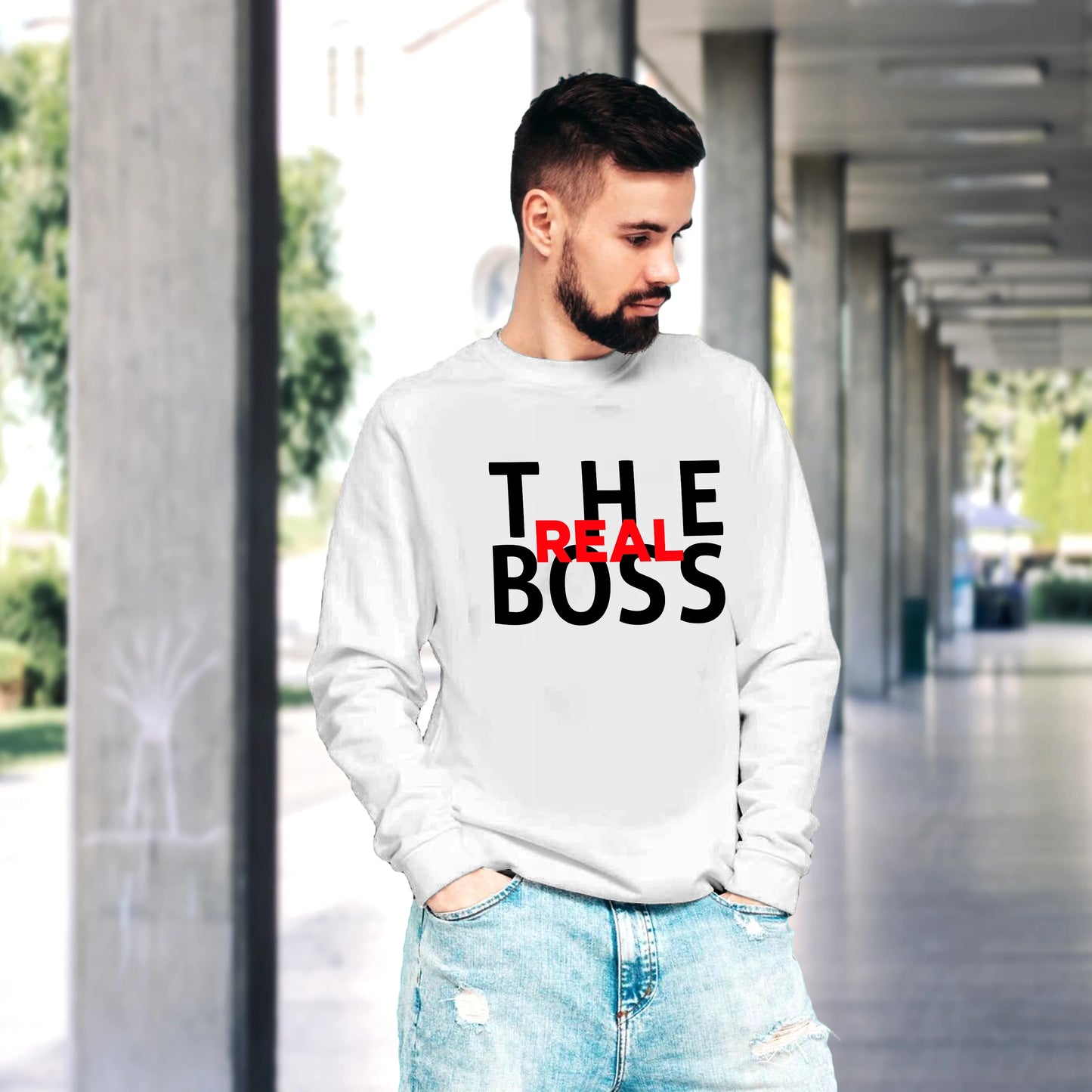 CUC GIROCOLLO SAN VALENTINO THE BOSS - THE REAL BOSS - REGALO PER COPPIA - UNISEX #chooseurcolor