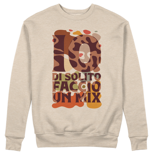 CUC GIROCOLLO Io di solito faccio un mix - Unisex - PERSONAGGI FAMOSI - UGIP - #chooseurcolor