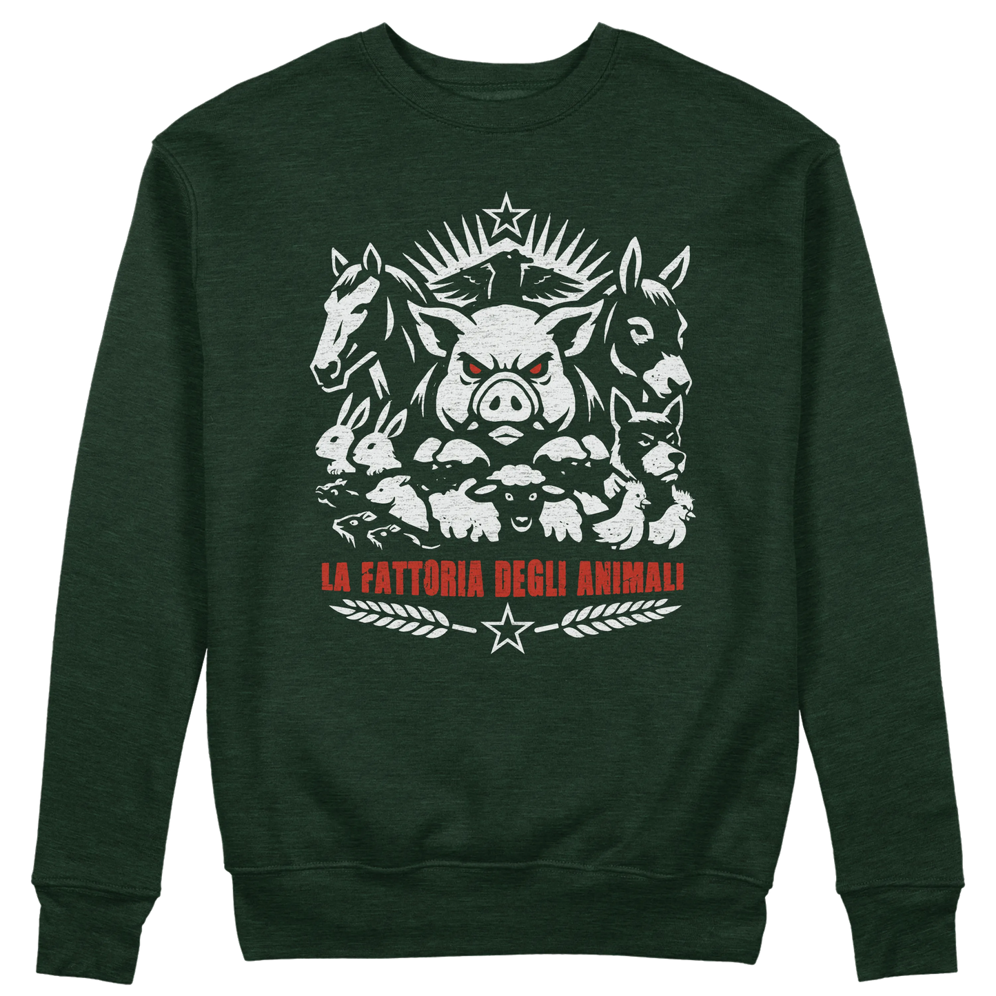 CUC GIROCOLLO La fattoria degli animali -  Unisex - LIBRI - Orwell -  #chooseurcolor