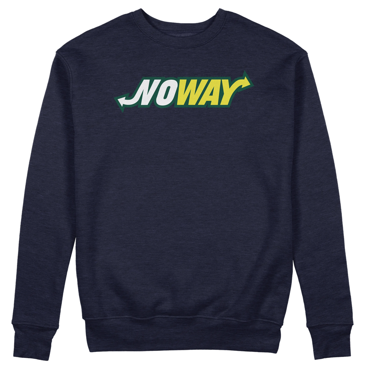 CUC GIROCOLLO NO WAY -  Unisex - PERSONAGGI FAMOSI - Parodia - Divertente -  #chooseurcolor