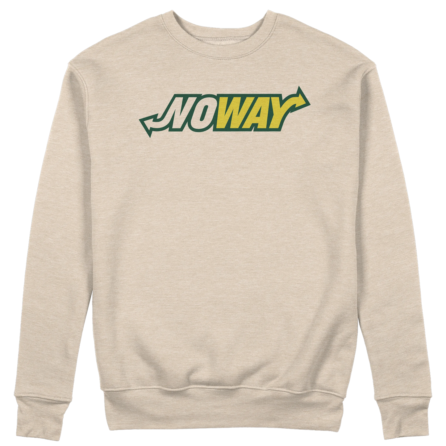 CUC GIROCOLLO NO WAY -  Unisex - PERSONAGGI FAMOSI - Parodia - Divertente -  #chooseurcolor