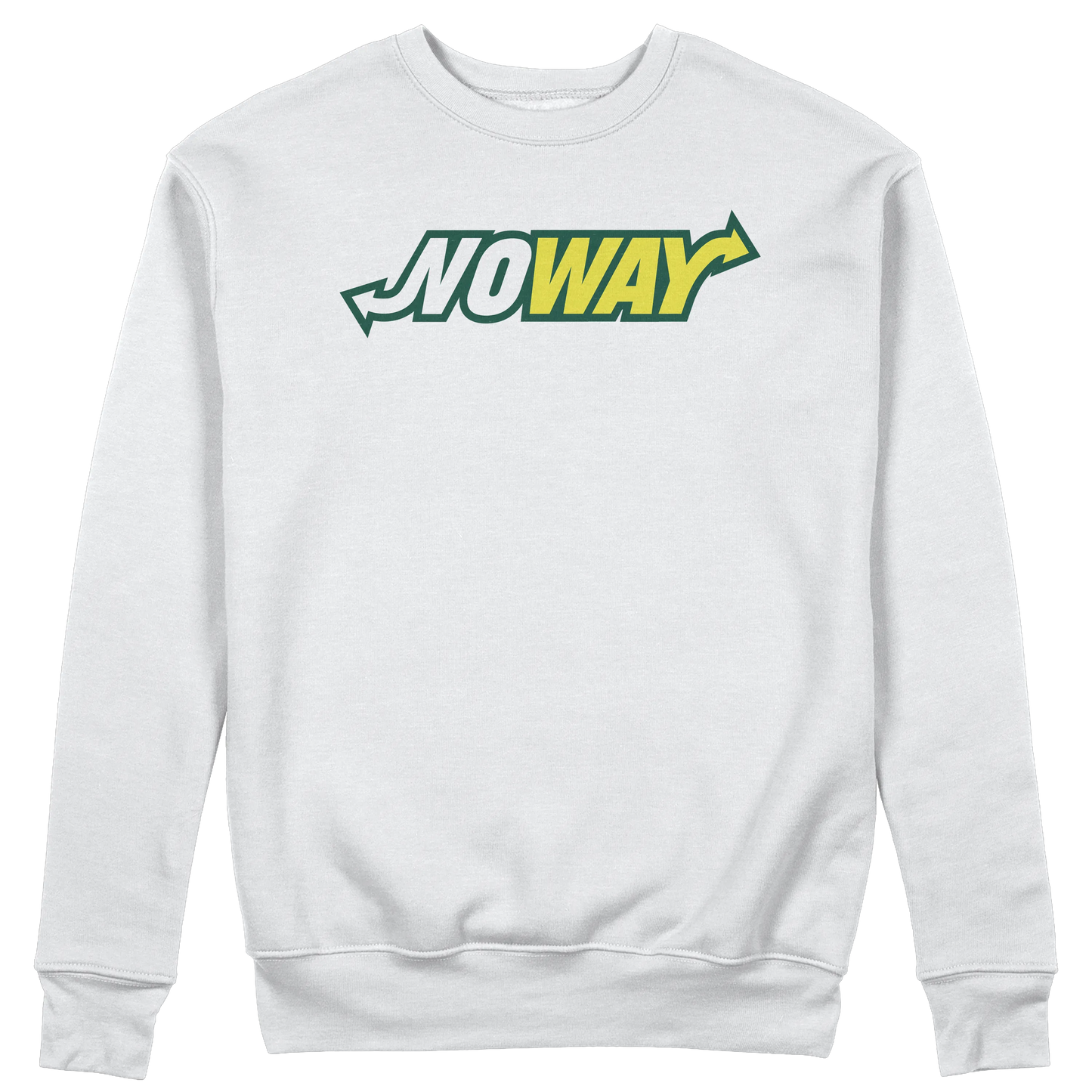 CUC GIROCOLLO NO WAY -  Unisex - PERSONAGGI FAMOSI - Parodia - Divertente -  #chooseurcolor