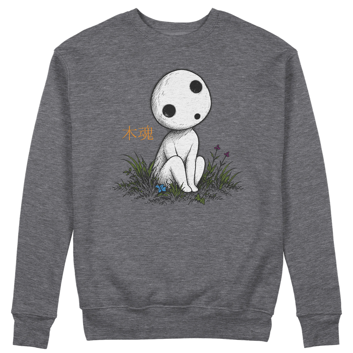CUC GIROCOLLO KODAMA Spirito degli alberi -  Unisex - ANIME MANGA - PERSONAGGI FAMOSI - Giappone - Folklore -  #chooseurcolor