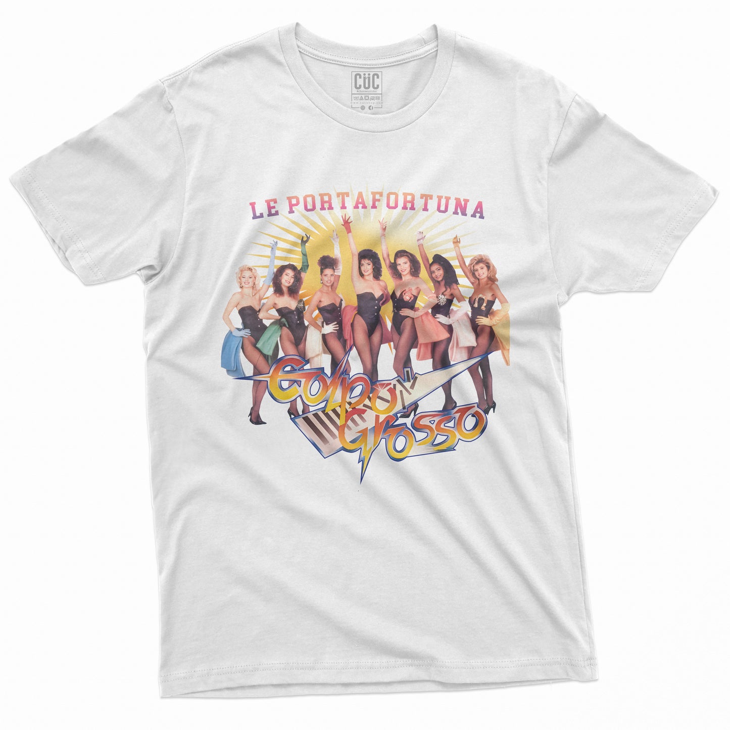 CUC T-Shirt LE PORTAFORTUNA - Colpo Grosso - Tv Cult  #chooseurcolor - CUC chooseurcolor