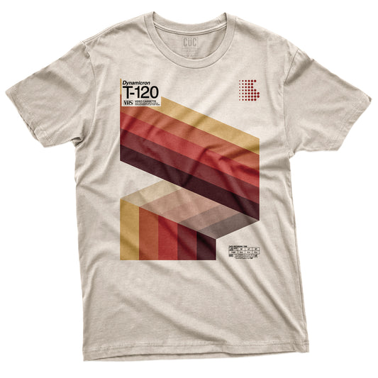 CUC T-Shirt VHS SHIRT - Retro Vintage - Videocassette - #chooseurcolor