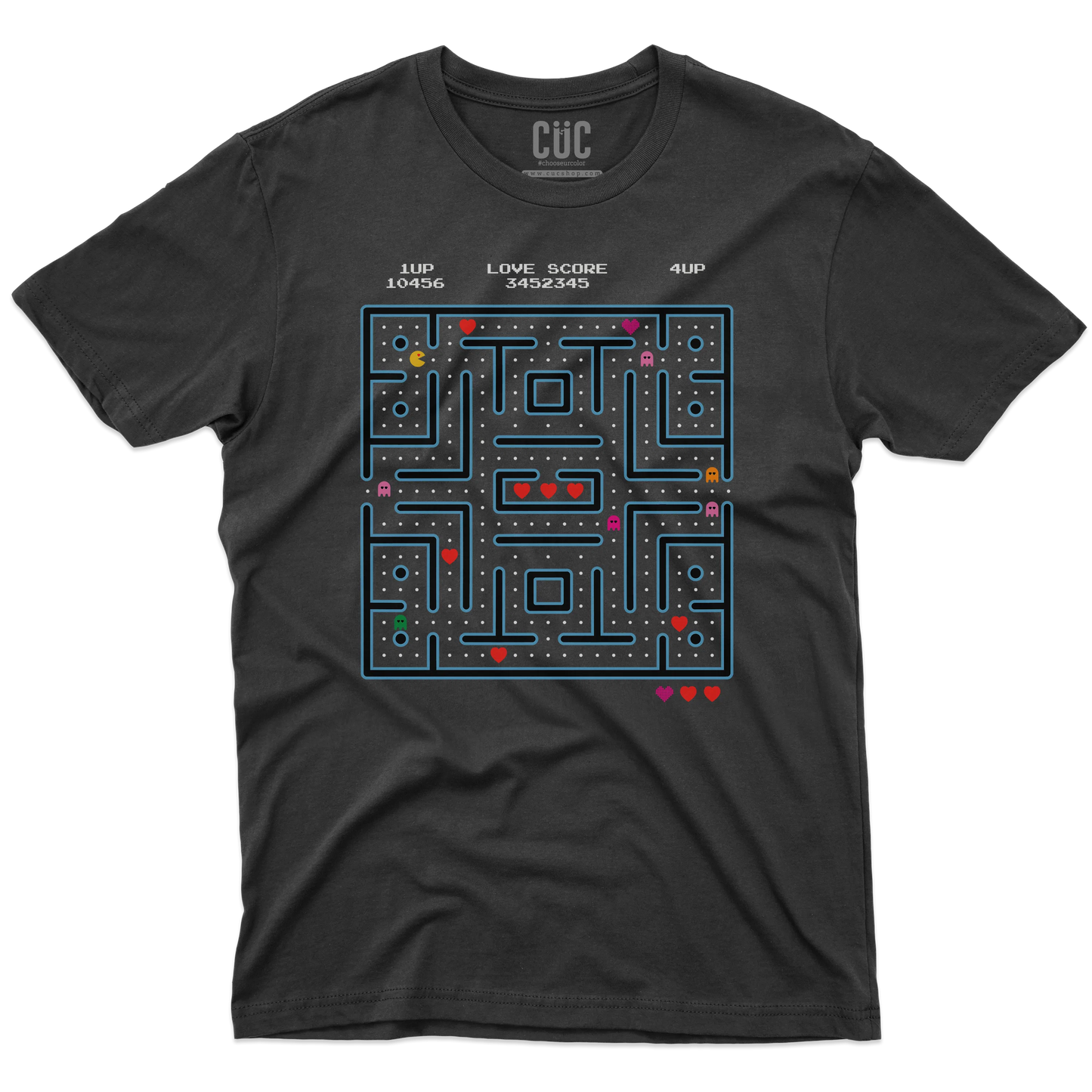 CUC T-SHIRT SAN VALENTINO LOVE MAZE - ARCADE #chooseurcolor