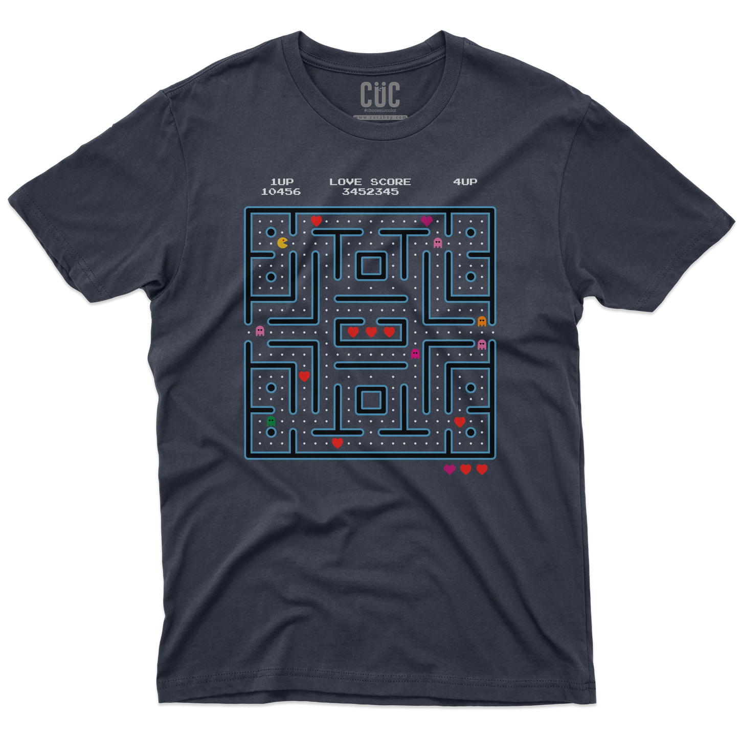 CUC T-SHIRT SAN VALENTINO LOVE MAZE - ARCADE #chooseurcolor