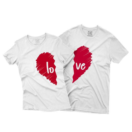 CUC T-SHIRT SAN VALENTINO LOVE - REGALO PER COPPIA -  #chooseurcolor