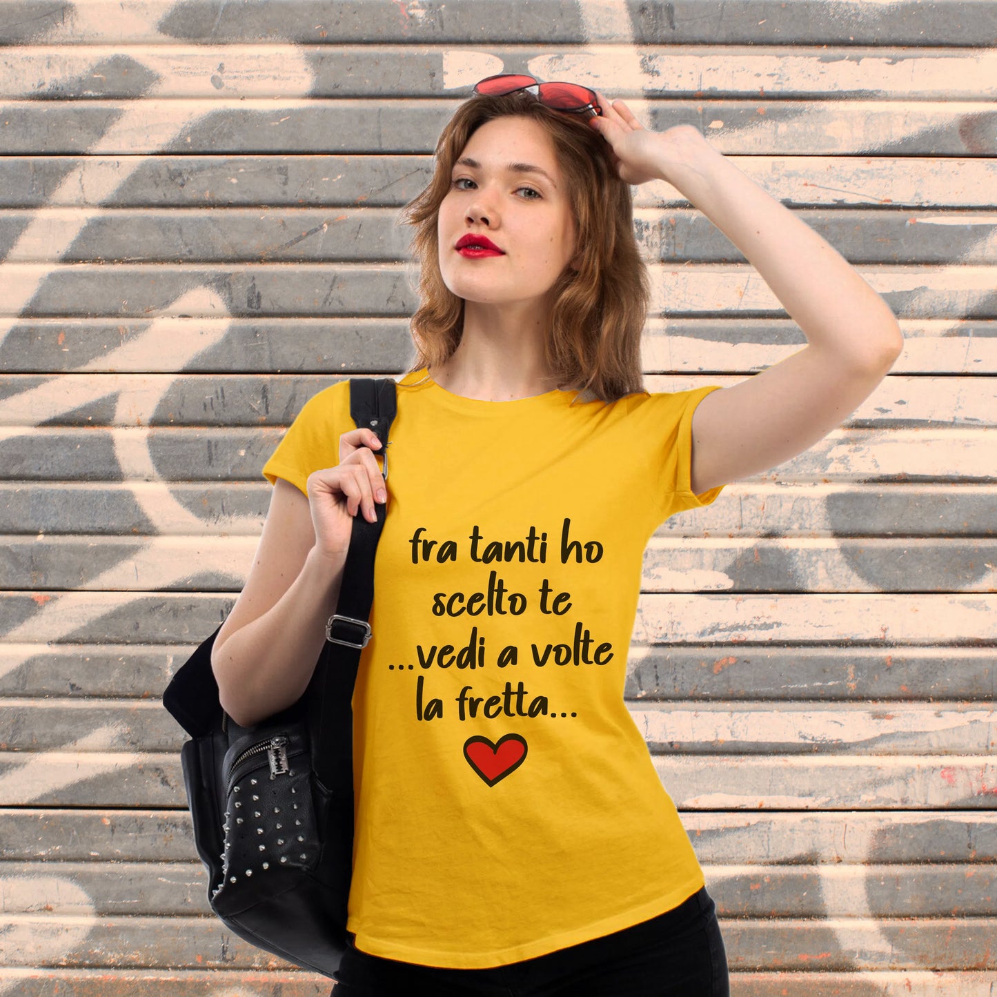 CUC T-SHIRT SAN VALENTINO FRA TANTI HO SCELTO TE - #chooseurcolor