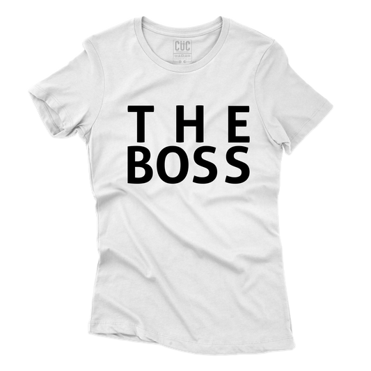 CUC T-SHIRT SAN VALENTINO THE BOSS - THE REAL BOSS - REGALO PER COPPIA -  #chooseurcolor