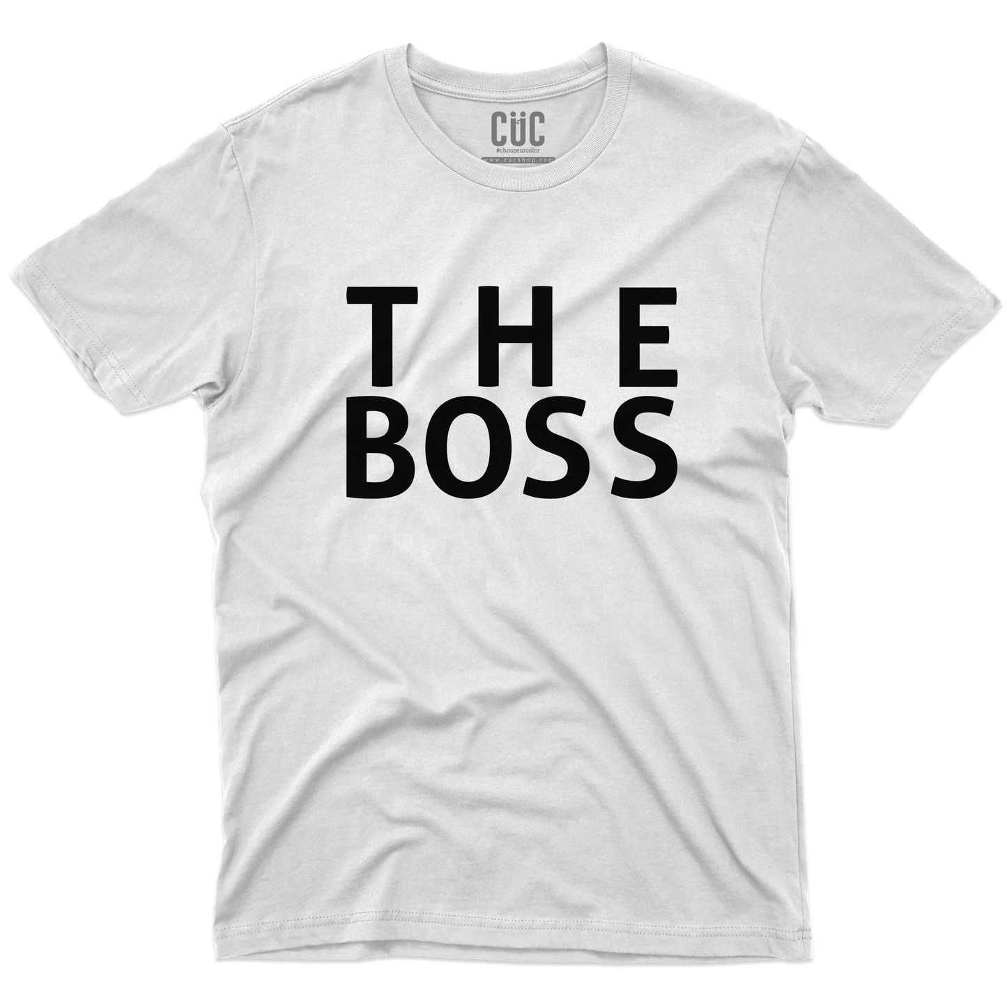 CUC T-SHIRT SAN VALENTINO THE BOSS - THE REAL BOSS - REGALO PER COPPIA -  #chooseurcolor