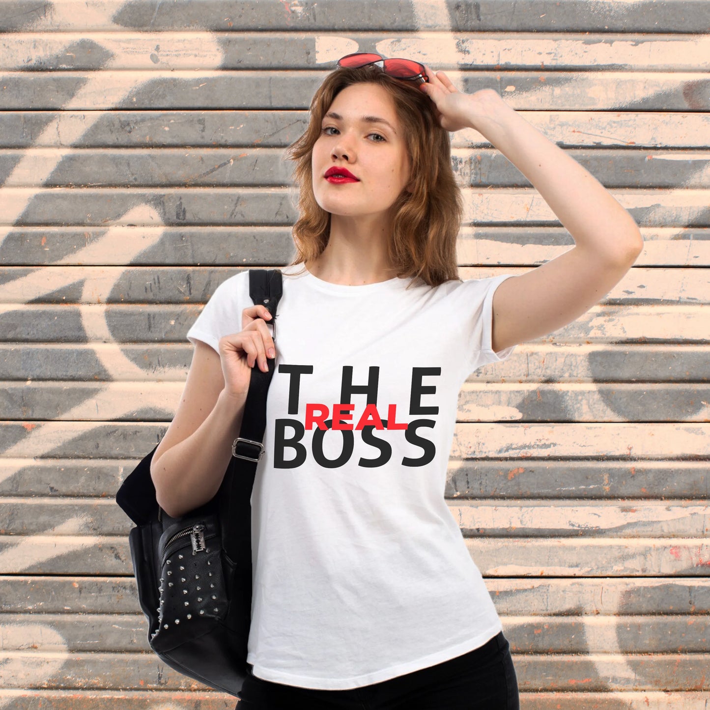 CUC T-SHIRT SAN VALENTINO THE BOSS - THE REAL BOSS - REGALO PER COPPIA -  #chooseurcolor