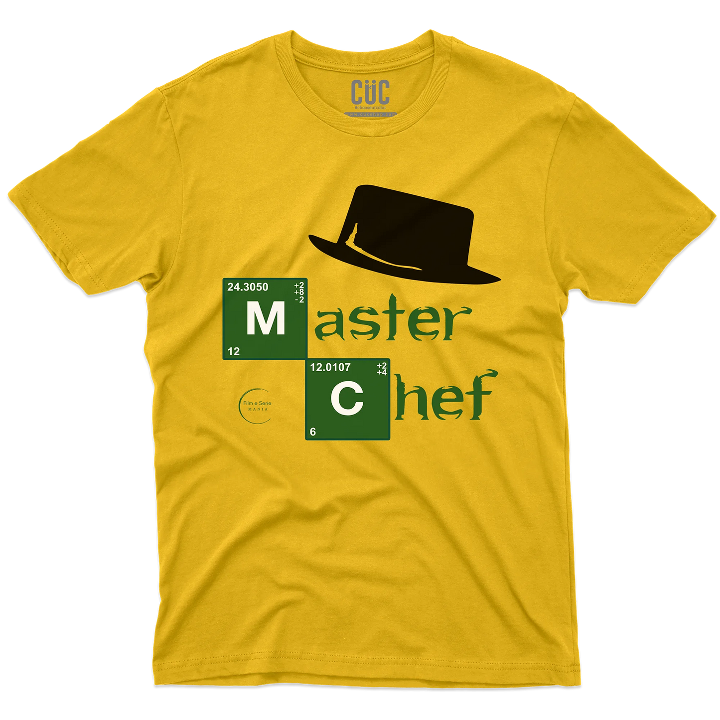 CUC T-SHIRT FILM E SERIE MANIA - MASTER CHEF - BREAKING - SERIE TV #chooseurcolor