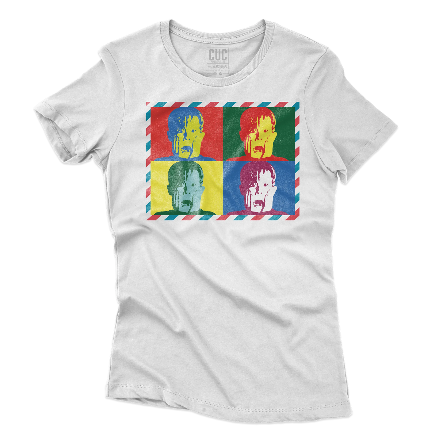 CUC T-SHIRT Kevin Warhol - FILM - Natale - Home Alone - Cult -  #chooseurcolor