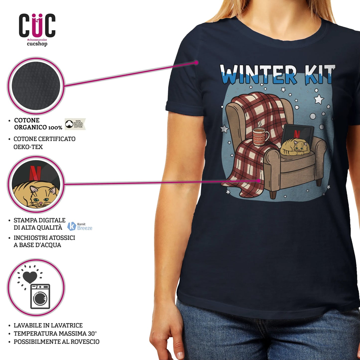 CUC T-SHIRT WINTER KIT -  #chooseurcolor