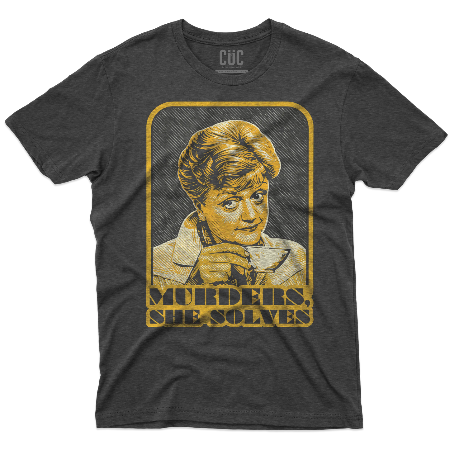 CUC T-SHIRT Murders She Solves - SERIE TV - PERSONAGGI FAMOSI - Jessica Fletcher - La signora in giallo - Cult -  #chooseurcolor