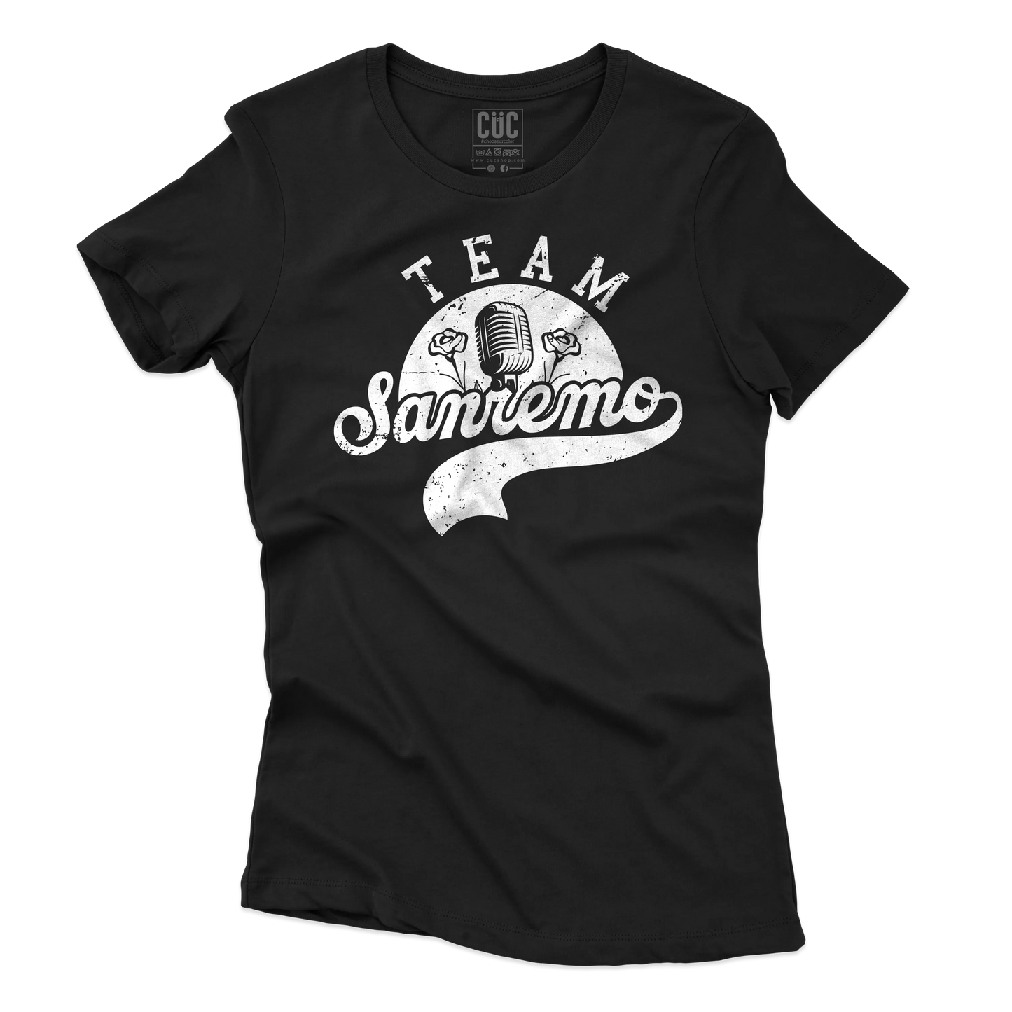 CUC T-SHIRT Team Sanremo - Musica - Festival delle canzone - TV - Divertente -  #chooseurcolor