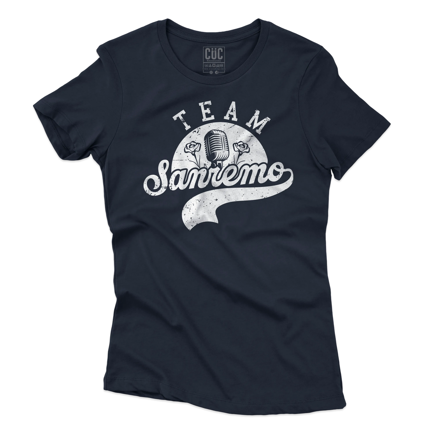 CUC T-SHIRT Team Sanremo - Musica - Festival delle canzone - TV - Divertente -  #chooseurcolor