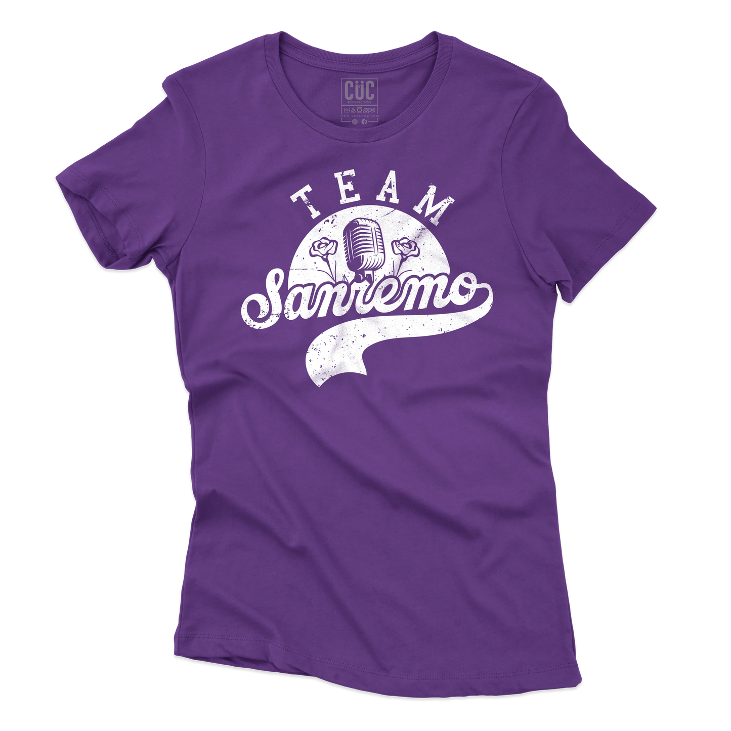 CUC T-SHIRT Team Sanremo - Musica - Festival delle canzone - TV - Divertente -  #chooseurcolor