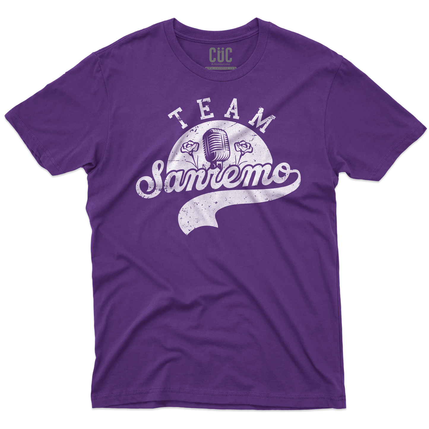 CUC T-SHIRT Team Sanremo - Musica - Festival delle canzone - TV - Divertente -  #chooseurcolor