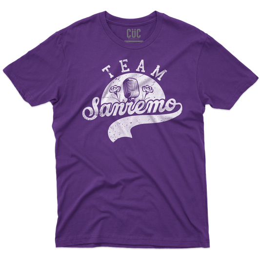CUC T-SHIRT Team Sanremo - Musica - Festival delle canzone - TV - Divertente -  #chooseurcolor
