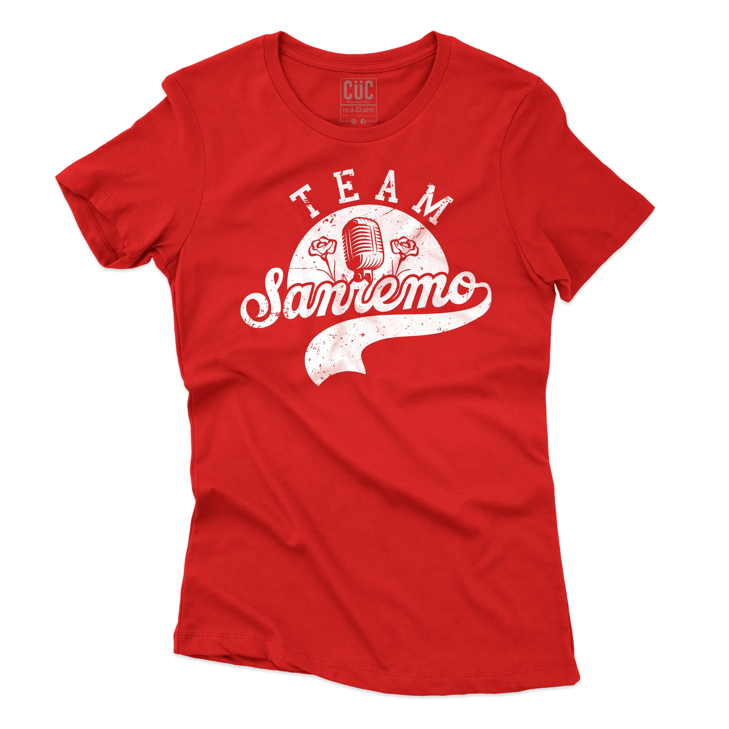 CUC T-SHIRT Team Sanremo - Musica - Festival delle canzone - TV - Divertente -  #chooseurcolor