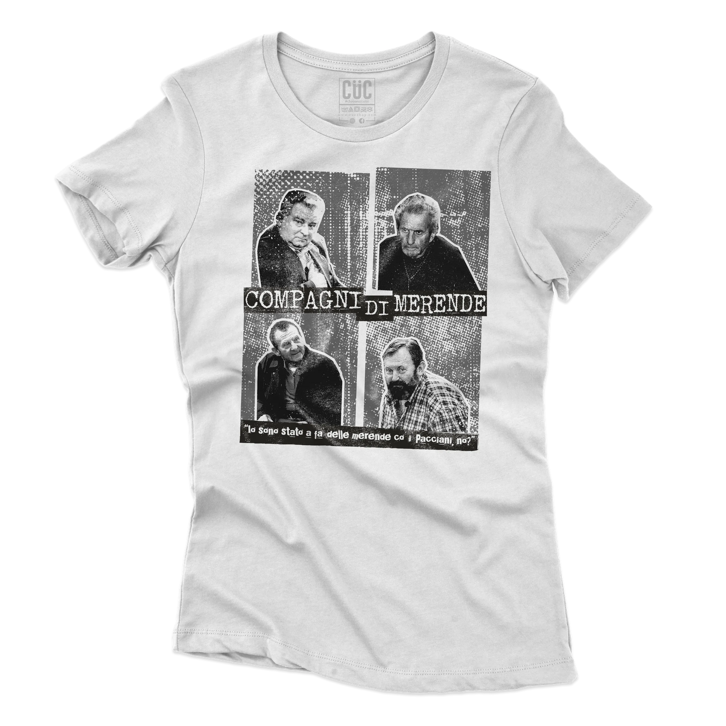 CUC T-SHIRT Compagni di merende - PERSONAGGI FAMOSI - UGIP - Crime -  #chooseurcolor