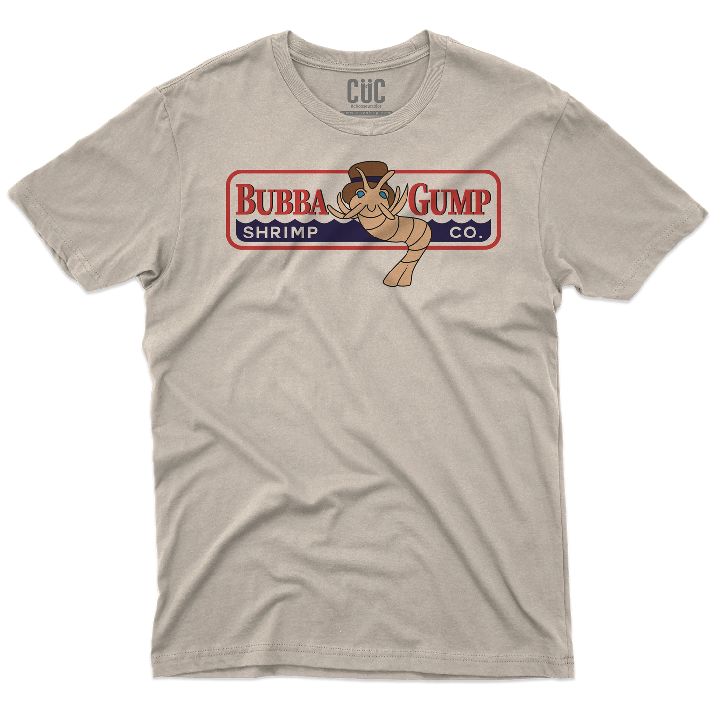 CUC T-SHIRT BUBBA GUMP GAMBERI - FILM - Shrimp - Forrest - Cult -  #chooseurcolor