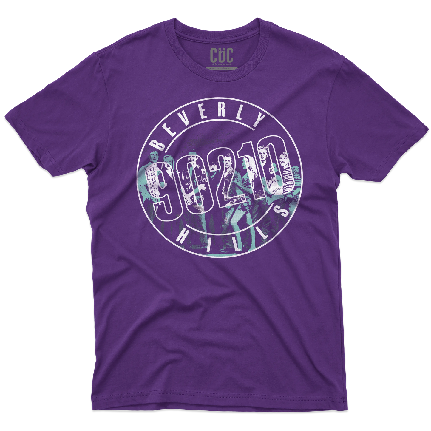 CUC T-SHIRT Beverly Hills 90210 Retro Pop 90 - SERIE TV #chooseurcolor