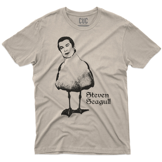 CUC T-SHIRT STEVEN SEAGULL - PERSONAGGI FAMOSI - Divertente - FILM - CINEMA - SEAGAL -  #chooseurcolor