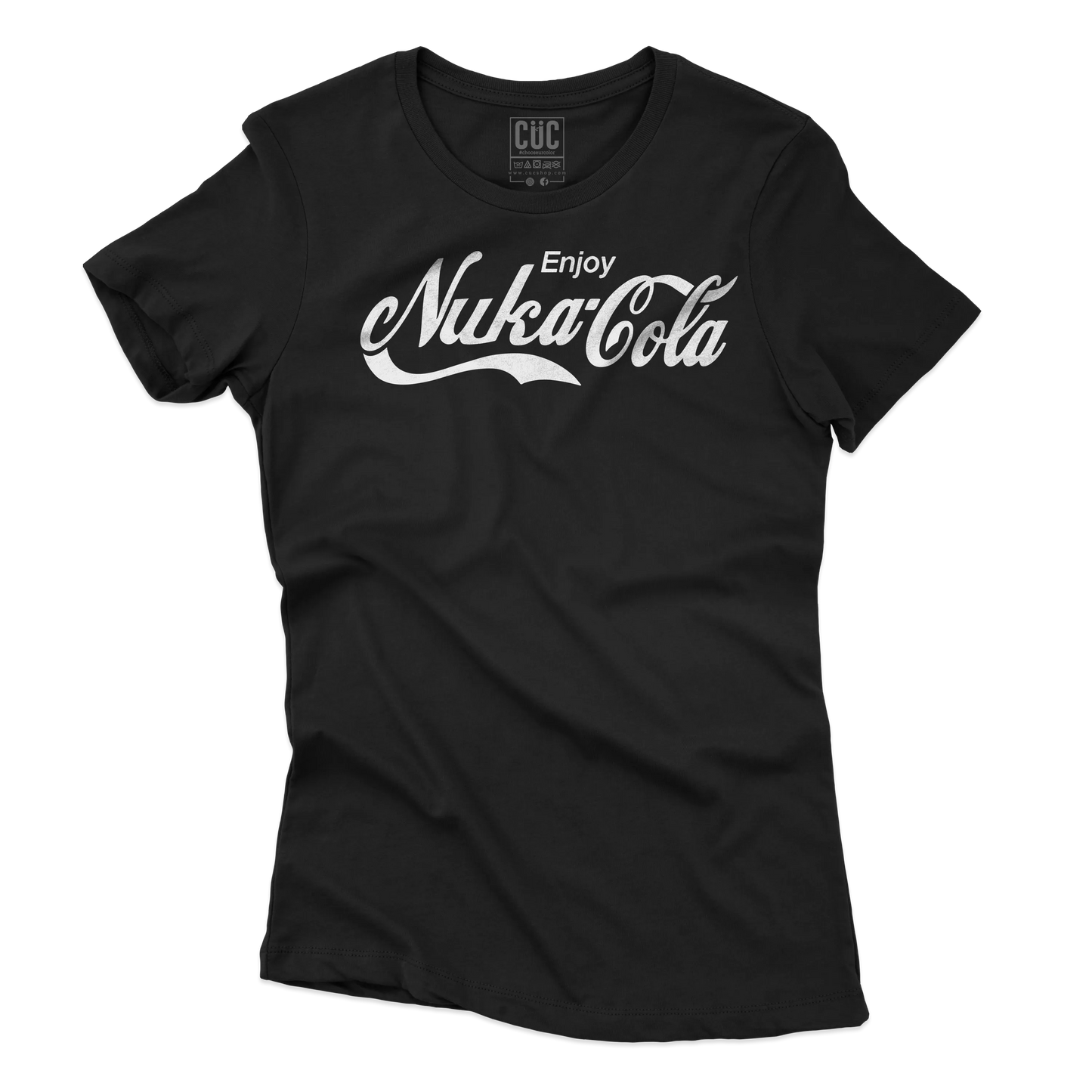 CUC T-SHIRT Enjoy Nuka Cola - GAMES - Fallout - Ice Cold - Parodia - Famosi -  #chooseurcolor