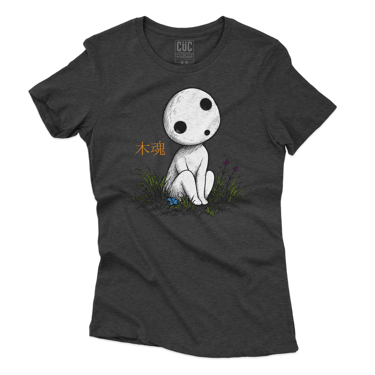 CUC T-SHIRT KODAMA Spirito degli alberi - ANIME MANGA - PERSONAGGI FAMOSI - Giappone - Folklore -  #chooseurcolor
