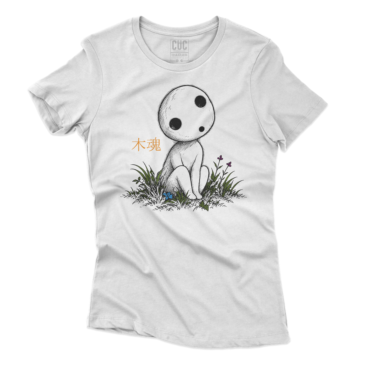 CUC T-SHIRT KODAMA Spirito degli alberi - ANIME MANGA - PERSONAGGI FAMOSI - Giappone - Folklore -  #chooseurcolor