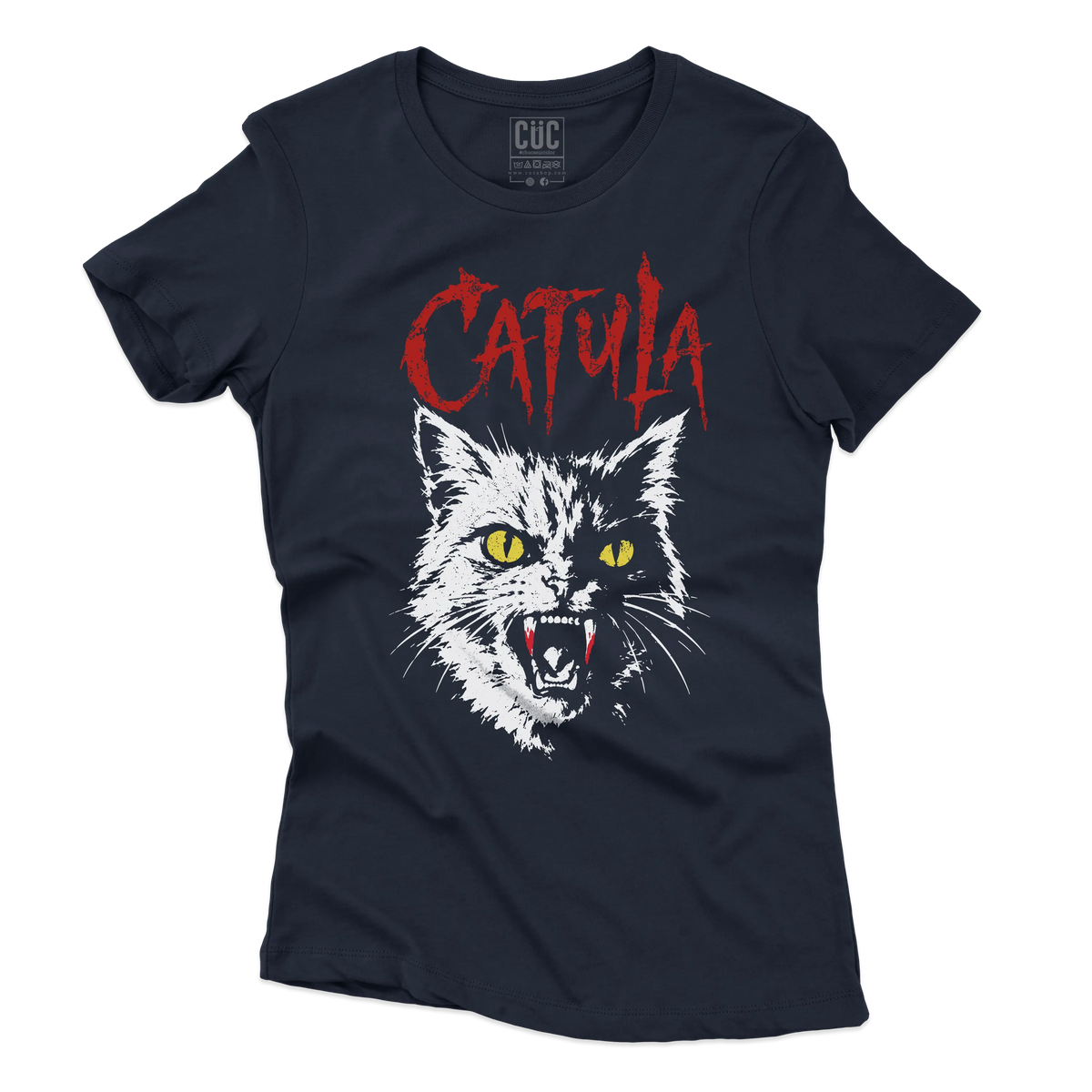 CUC T-SHIRT CATULA - PERSONAGGI FAMOSI - FILM - Dracula - Divertente - Halloween - Horror - Cats Lovers -  #chooseurcolor