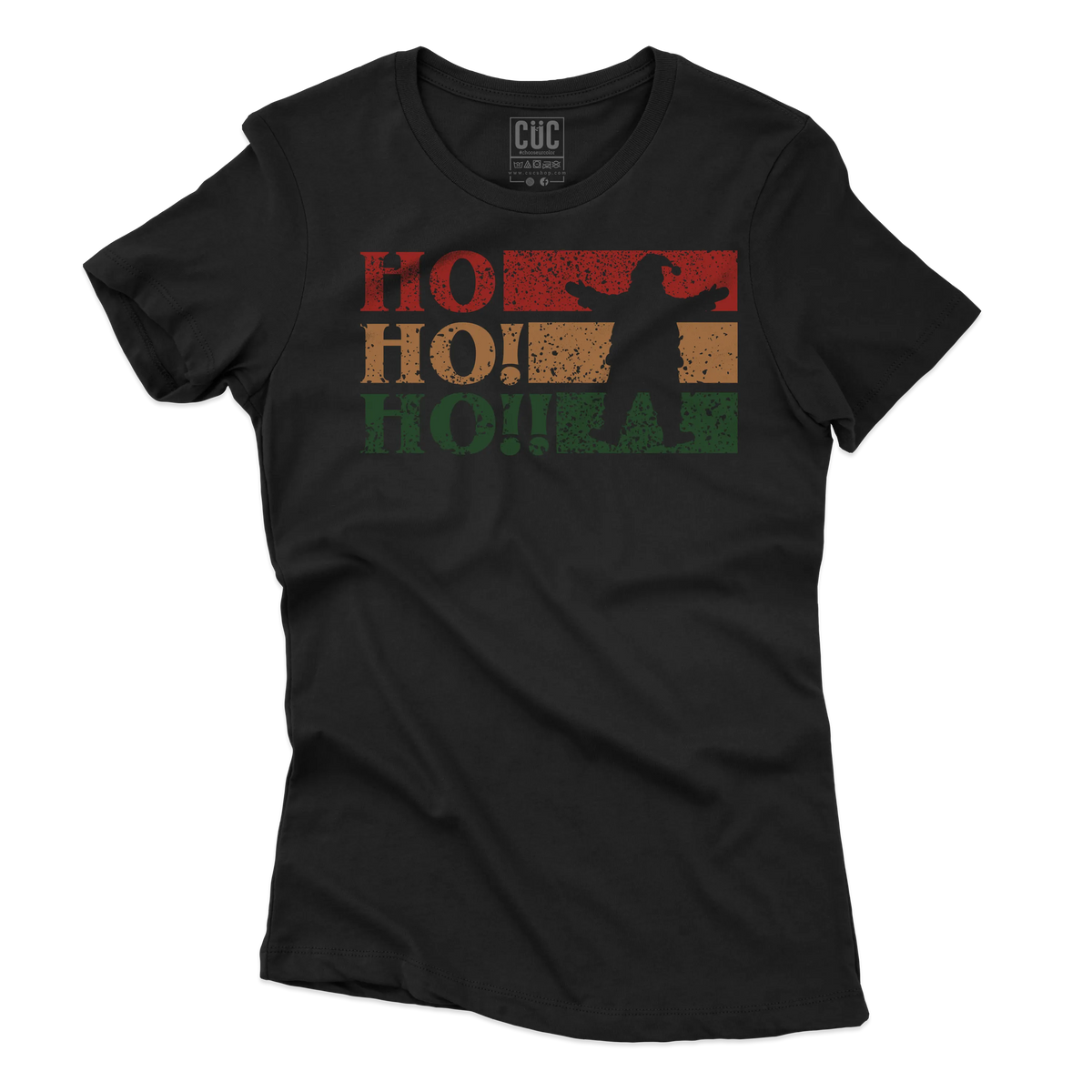 CUC T-SHIRT HO HO HO - NATALE - BABBO NATALE - Urban Style -  #chooseurcolor
