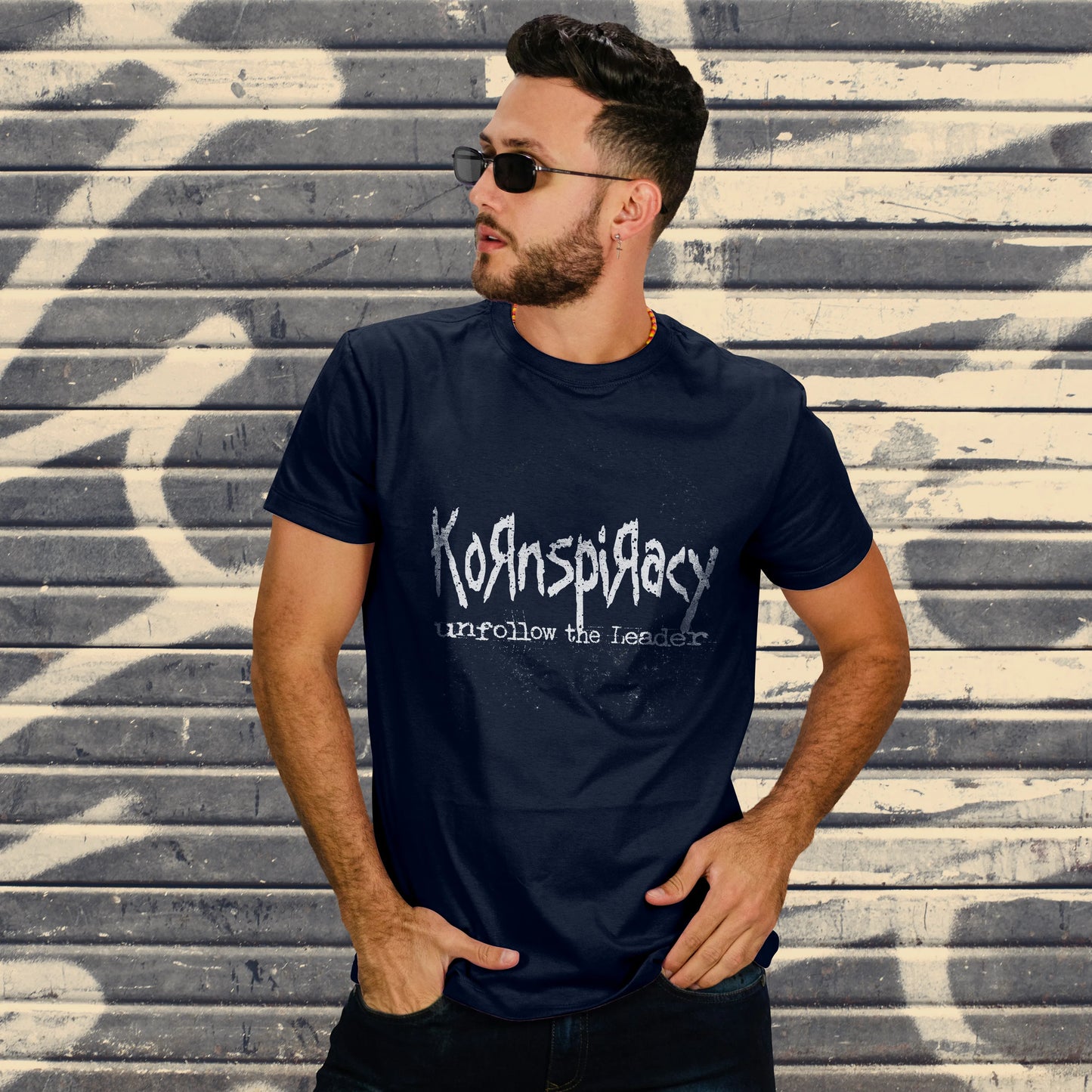 CUC T-SHIRT Kornspiracy - - Unfollow the Leader - Divertente -  #chooseurcolor