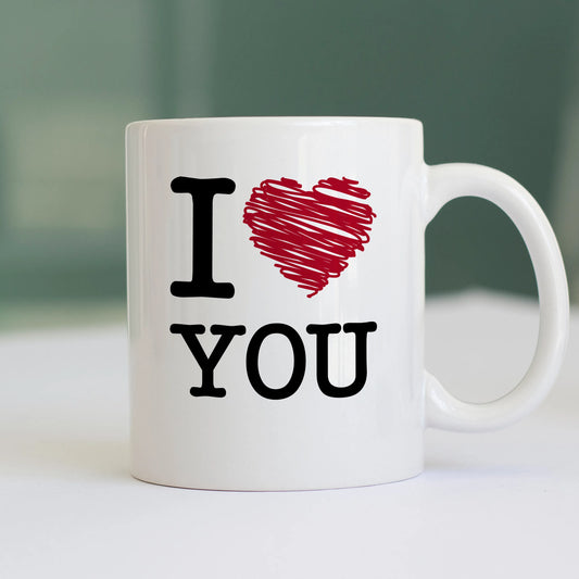 CUC TAZZA SAN VALENTINO I LOVE YOU - #chooseurcolor