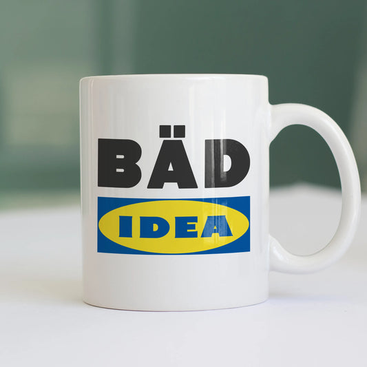 CUC TAZZA IN CERAMICA BAD IDEA - DIVERTENTE -  #chooseurcolor